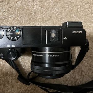 Sony alpha a6000.